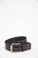 Кожаный мужской ремень черного цвета 196R40U1W23 Ager 122*4 см D9-2025