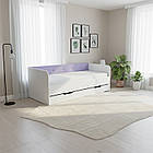 Ліжко Валенсія з шухлядою на ламелях, односпальне ліжко Valencia, фото 6