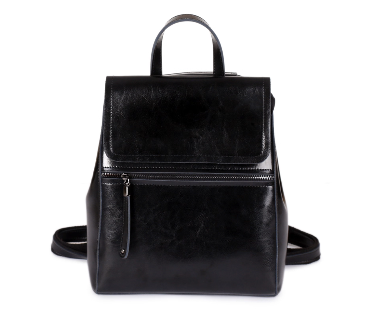 Рюкзак жіночий Classic з натуральної шкіри трансформер, фото 1