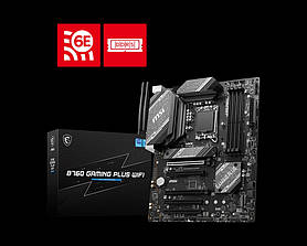 Материнська плата MSI B760 GAMING PLUS WIFI (s1700, Intel B760, PCI-Ex16)