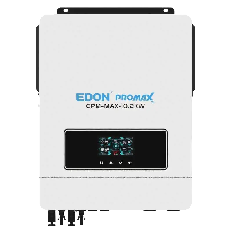 Сонячний інвертор Edon EPM-MAX-10.2KW (10800 Вт, Чиста синусоїда, Безперебійне живлення, Гарантія 1 рік), фото 1