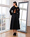 Вільне універсальне вечірнє плаття відкритою спинкою, чорне, фото 6