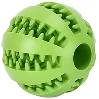 Інтерактивна гумова кулька для собак і котів SBR-19 Green 7 см