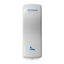 Настінний білий диспенсер-дозатор для мила 800 мл ТМ Devisan