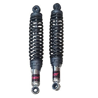 Амортизатори NDT 340 мм задні Дельта, Альфа, Актив черний короткий стакан регульовані