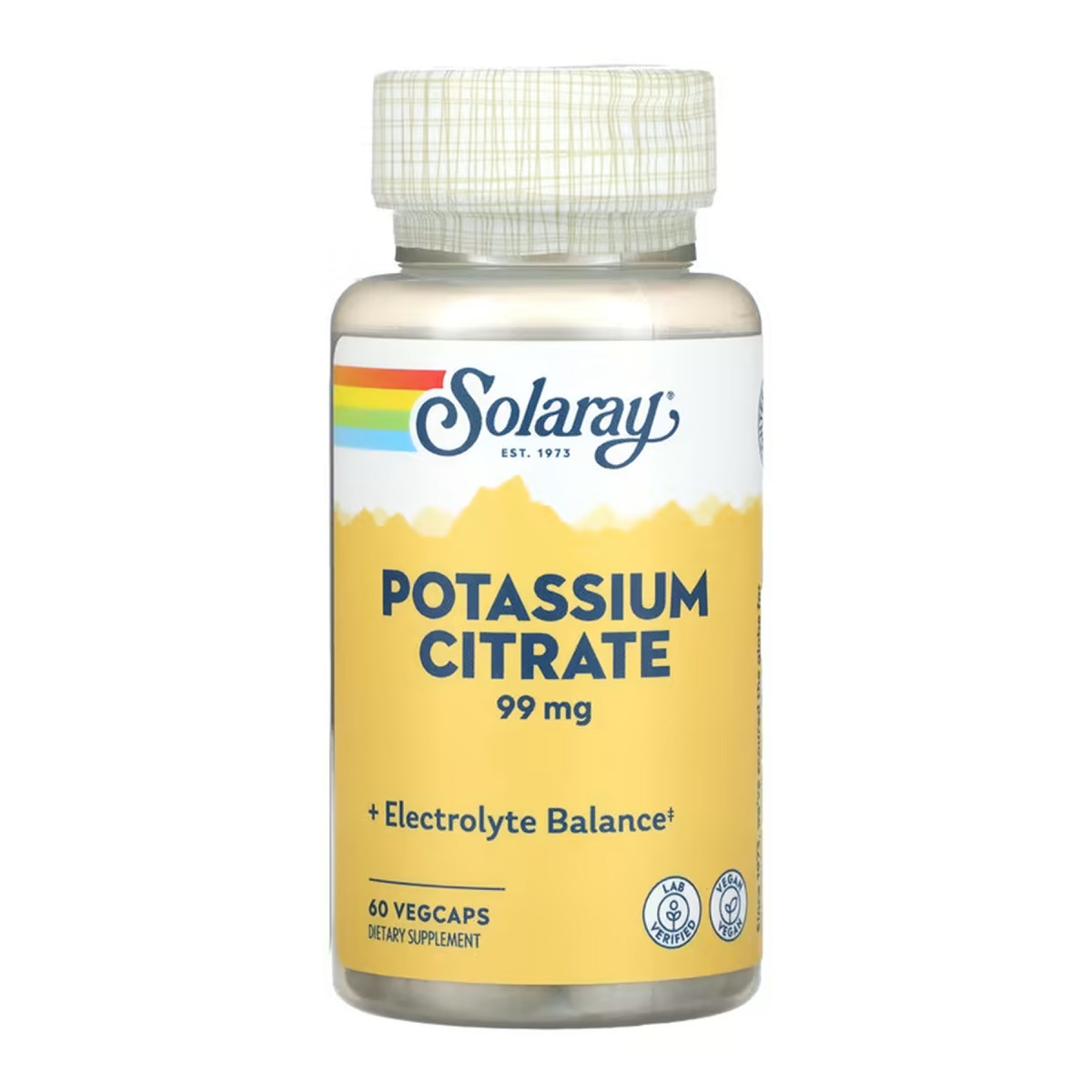 Potassium 99mg - 60 vcaps 5157293