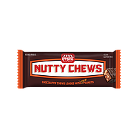 PASKESZ Nutty Chews Bar Шоколадний батончик із горіхами, 50 г