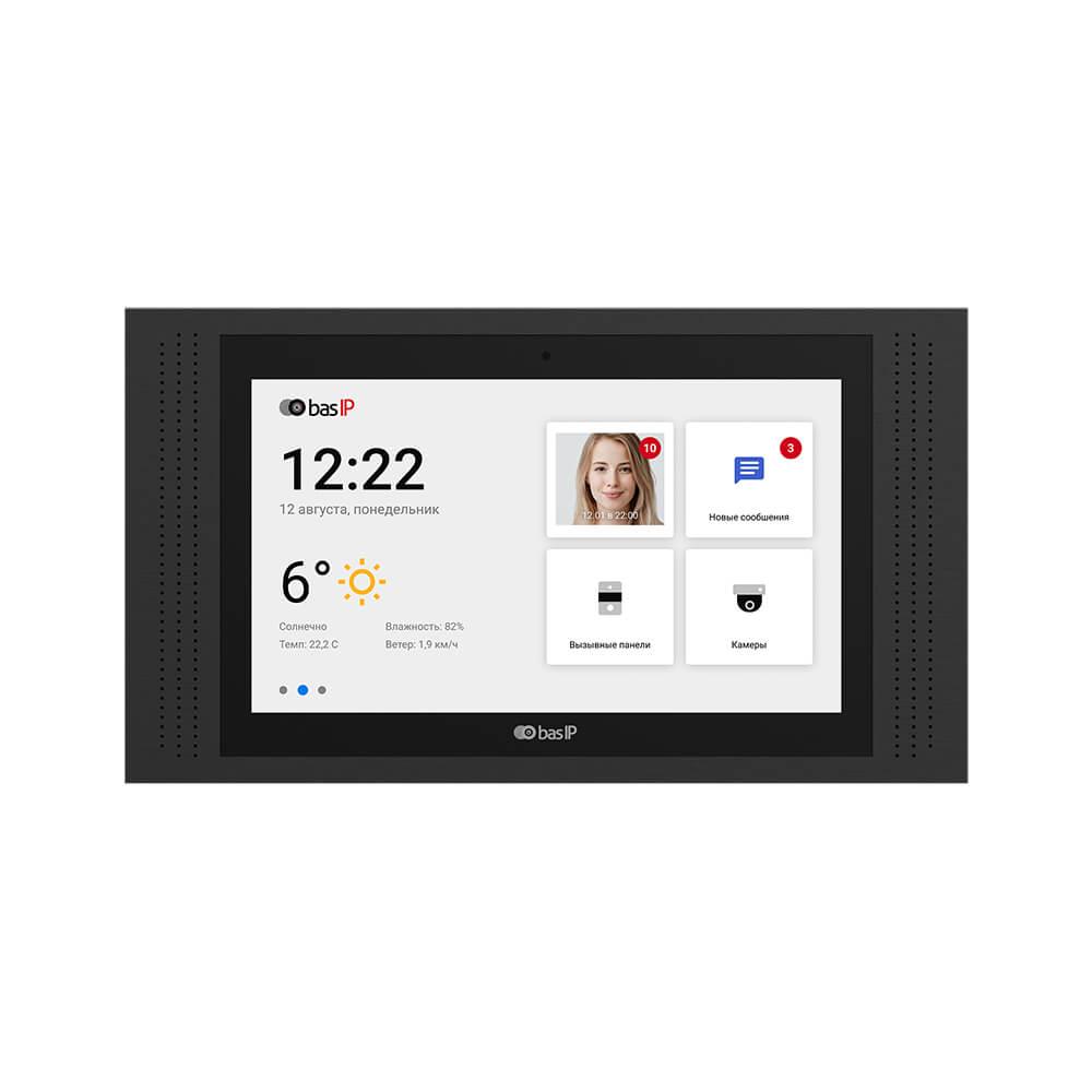 IP-відеодомофон 10" Bas-IP AT-10 black, фото 1