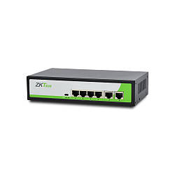 PoE-комутатор ZKTeco ZK-PoE42N-55W з 4 портами PoE