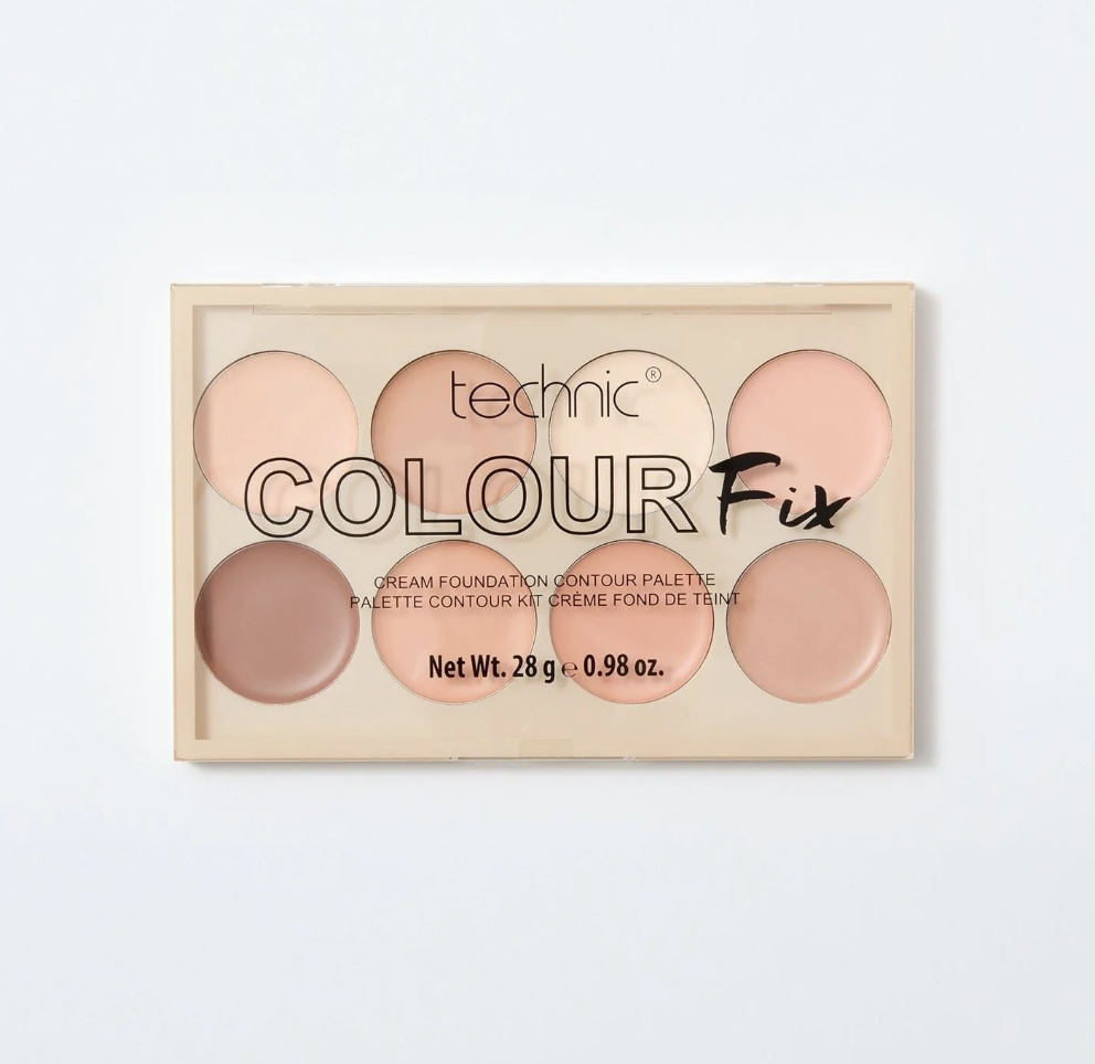 TECHNIC набір для контуринга обличчя Colour Fix Cream Foundation 28г, фото 1
