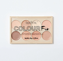 TECHNIC набір для контуринга обличчя Colour Fix Cream Foundation 28г