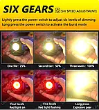 Міні ліхтар LiitoKala LF-986 COB LED Bead 500LM 5.7W із зарядкою Type-C, фото 2