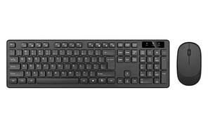Комплект бездротової мишки та клавіатури 8875 (чорна)