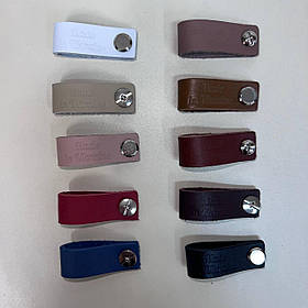 Мікс шкіряних бірок на гвинтах