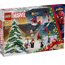 Конструктор Lego Marvel Spider-Man Лего Марвел Новорічний календар Людина-павук 2024 76293