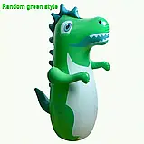 Боксерська груша для дітей 90 см неваляйка, Боксерська груша дитяча, Надувна груша-динозавр для дітей 3-6 років, фото 3