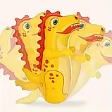 Боксерська груша для дітей 90 см неваляйка, Боксерська груша дитяча, Надувна груша-динозавр для дітей 3-6 років, фото 4