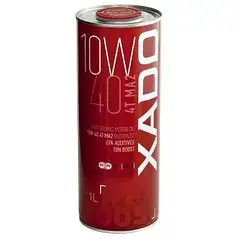 Моторна олива XADO Atomic OIL 10W-40 4T MA2 RED BOOST 1л, ХА 26132
