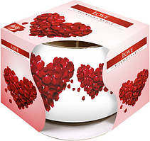 Свічка любов ароматична в склі 1 шт.