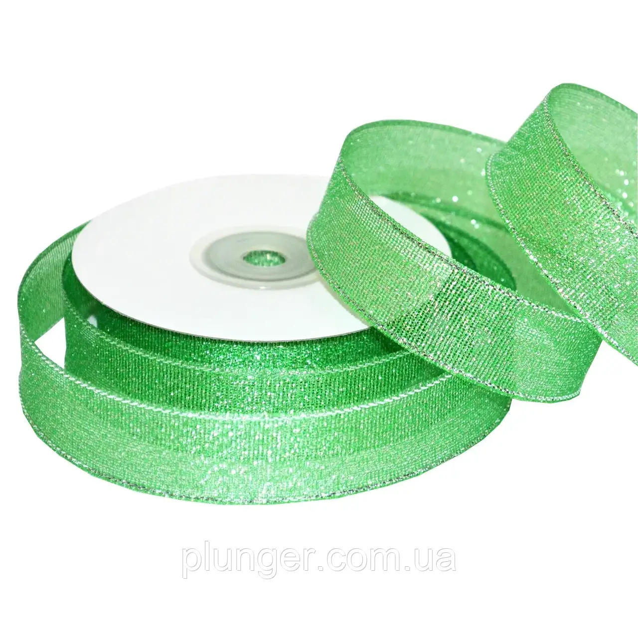 Стрічка парчова, ширина 2 см, 22 м., фото 1