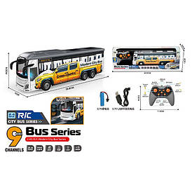 Автобус на радіокеруванні 295-3, акумулятор 3.7 V, пульт керування 2.4 GHz, масштаб 1:24, підсвічування, мелодії