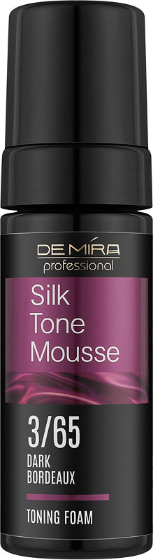 Тонувальна пінка для волосся 3/65 Silk Tone Mousse DEMIRA Professional, 120 мл, фото 1