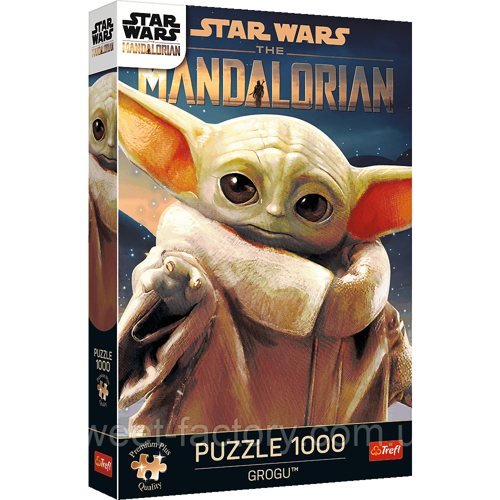 Пазли Trefl Star Wars The Mandalorian Grogu Puzzle 1000s, фото 1