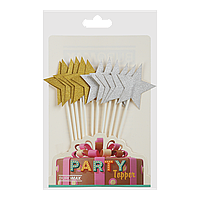 Набір топерів Зірка 12 шт 35 х 35 см