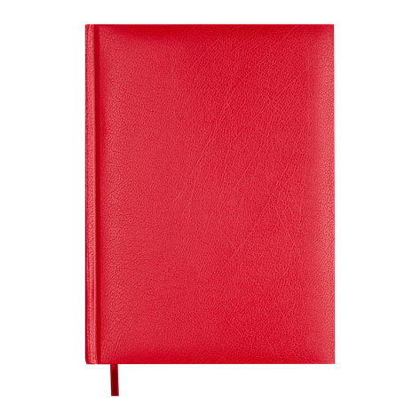 Щоденник недат CLASSIC A5 червоний штучшкіра/поролон 336 стор, фото 1