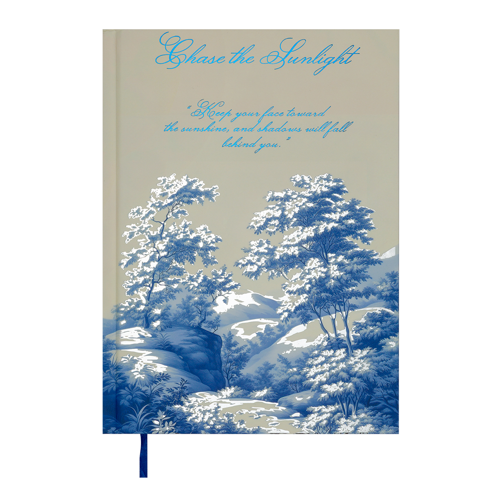 Щоденник недатов поліграфічний SPOLETO A5 блакитний 336 стор