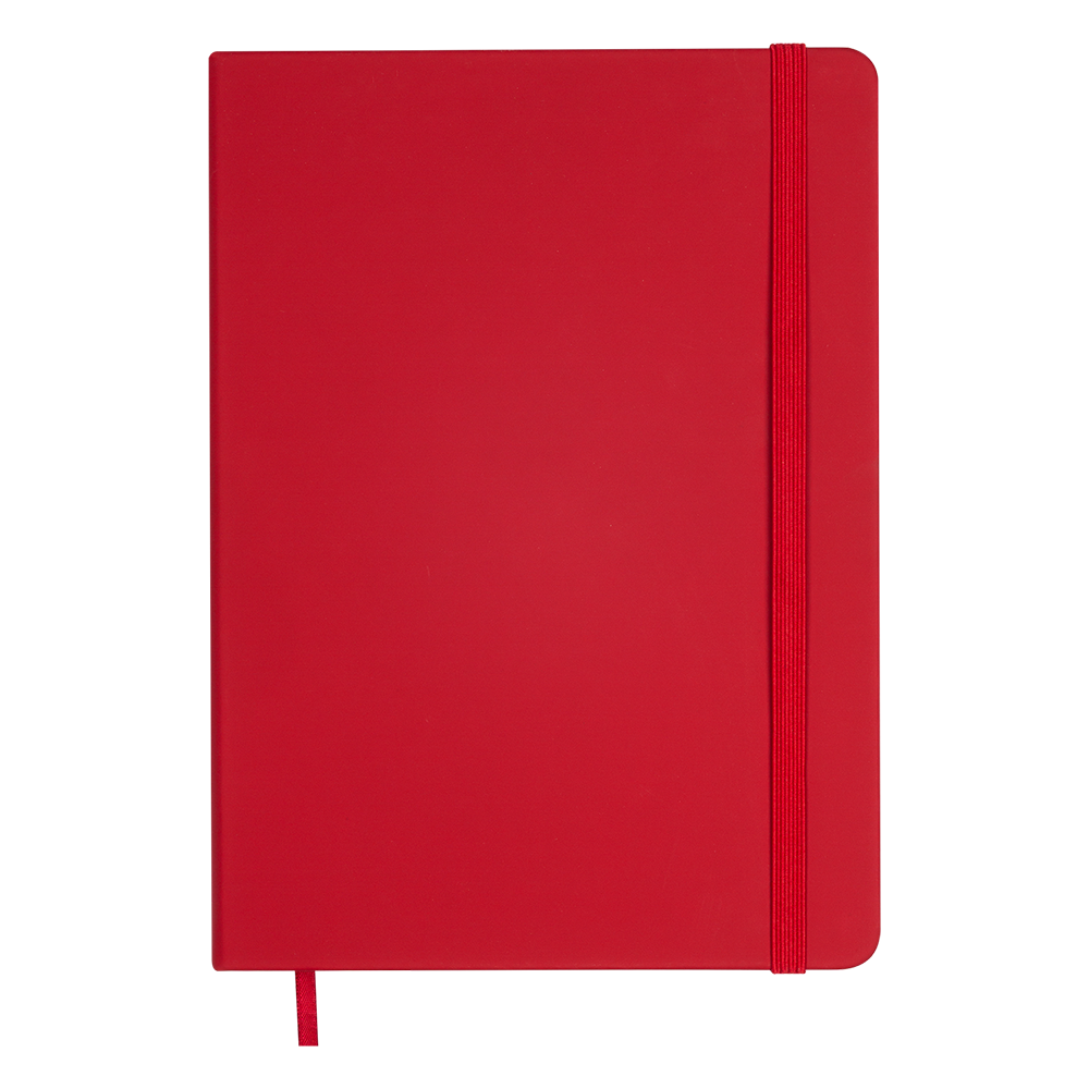 Щоденник недат TOUCH ME A5 червоний штуч шкіра 336 стор