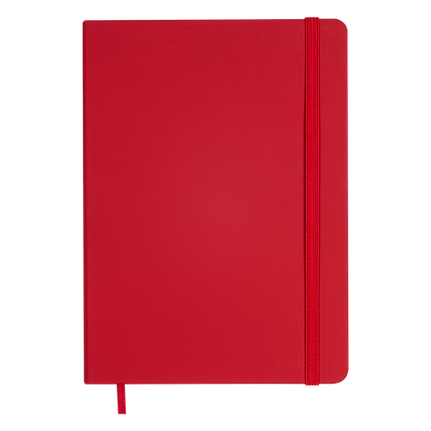 Щоденник недат TOUCH ME A5 червоний штуч шкіра 336 стор, фото 1