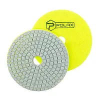 Диск алмазный Polax шлифовальный гибкий на липучке "Черепашка" 100 мм, P100 (54-199)