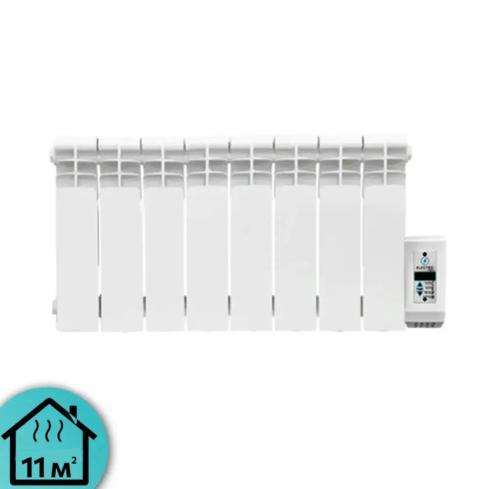Електрорадіатор ELECTRO.8S mini (площа 11м2) програматор 650Вт, фото 1
