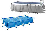 Каркасні басейни прямокутні від 122 до 488 см