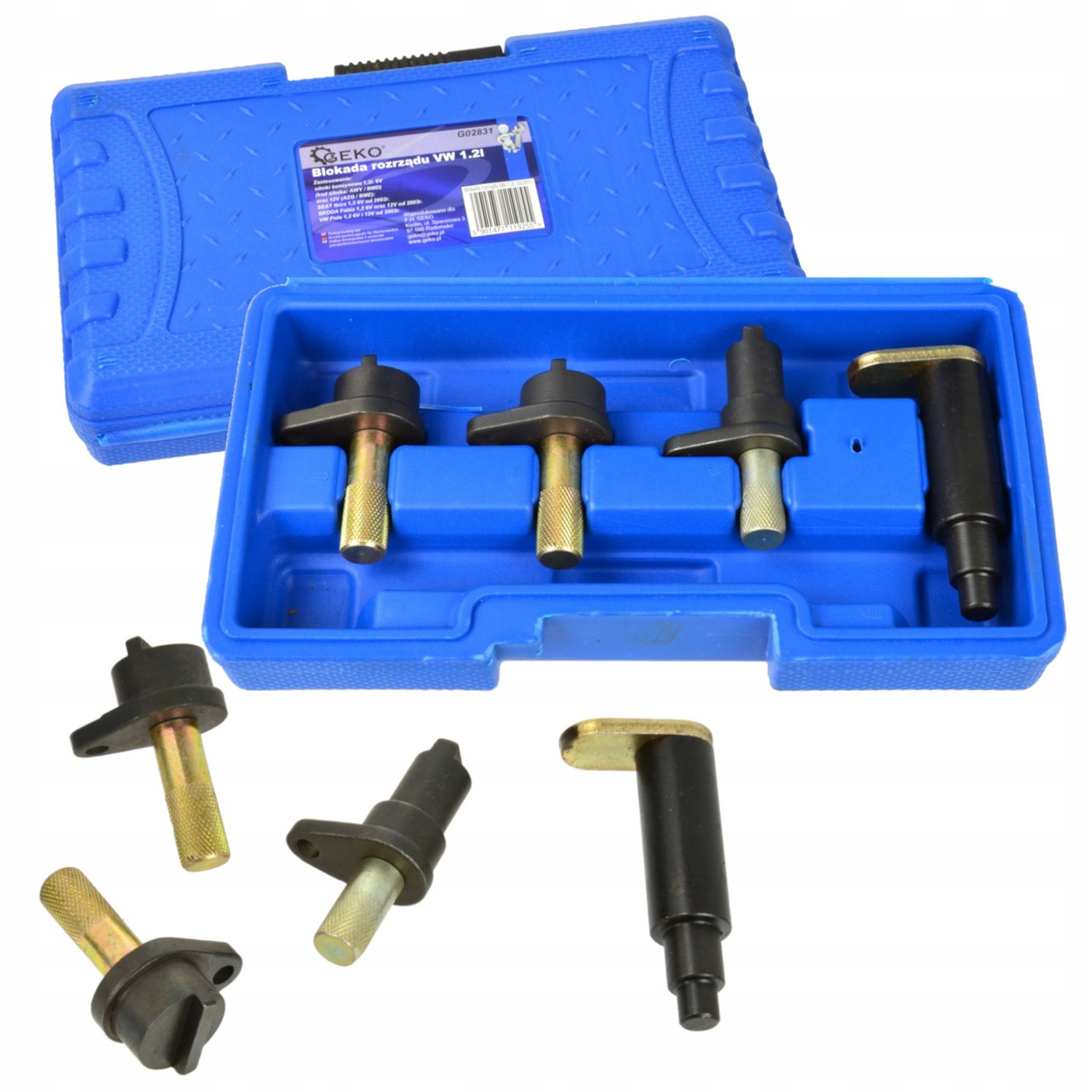 Набір фіксаторів для двигунів VW 1.2L ГРМ GEKO G02831