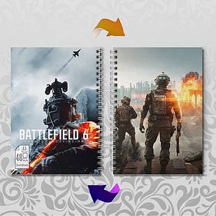 Скетчбук А5 48 арк. 150 гр.м² Battlefield