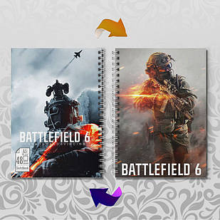 Скетчбук А5 48 арк. 150 гр.м² Battlefield 002