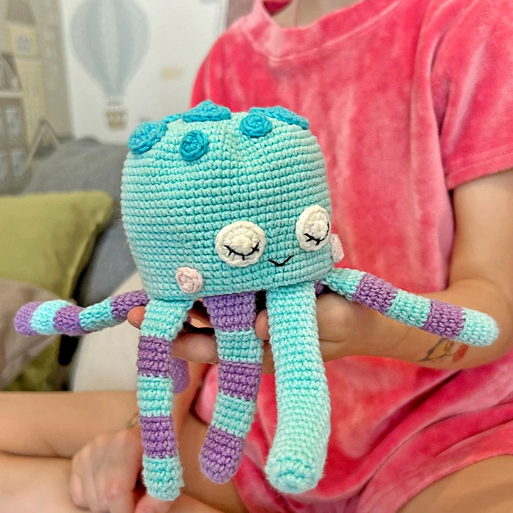 ВОСЬМИНІГ-ПЕРЕВЕРТЕНЬ, Майстер-клас із в'язання іграшки амігурумі (рівень початківець), фото 1