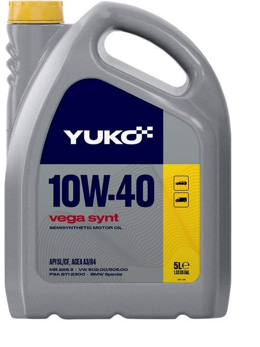 Олива моторна Vеga Synt 10W40 SL/CF 5 л, фото 1