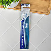 Монопучкова зубна щітка Curasept Mono tuft short блакитна (коротка), 1 шт