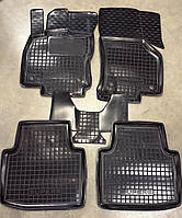 Килимки в салон Skoda Superb 3 (2015–2023) — гумові Avto-Gumm чорні (5 шт.)