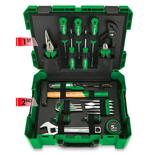 Ящик з інструментом модульний (пластик) 104ед. TOPTUL GCZ-104A, фото 1