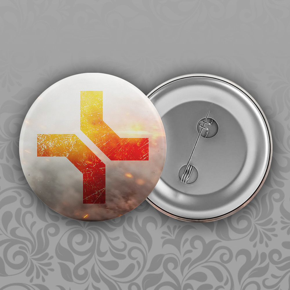 Значок 32 мм Battlefield, фото 1