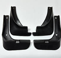 Бризговики передні і задні Hyundai Accent 2011–2016 — гумові, чорні