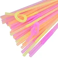 Трубочки з довгою гофрою 100 шт/уп