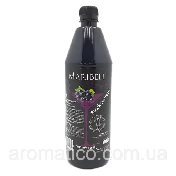 Сироп  Чорна смородина ТМ Maribell 1л ПЕТ