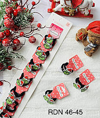 Гумки для волосся 3 см 10 пар/уп