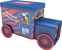 Набор продукции с игрушкой и стикером Фруктовый старт Подарочный бокс Паровоз Bob Snail 108г (4820219348672)