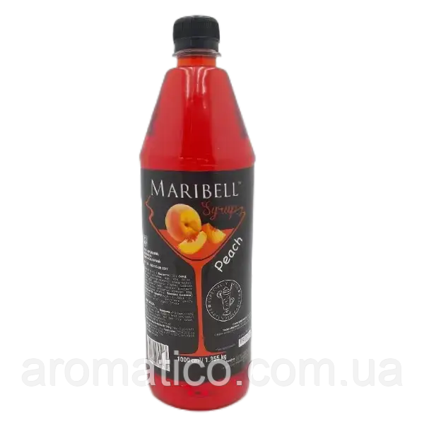 Сироп Персик ТМ Maribell 1л ПЕТ